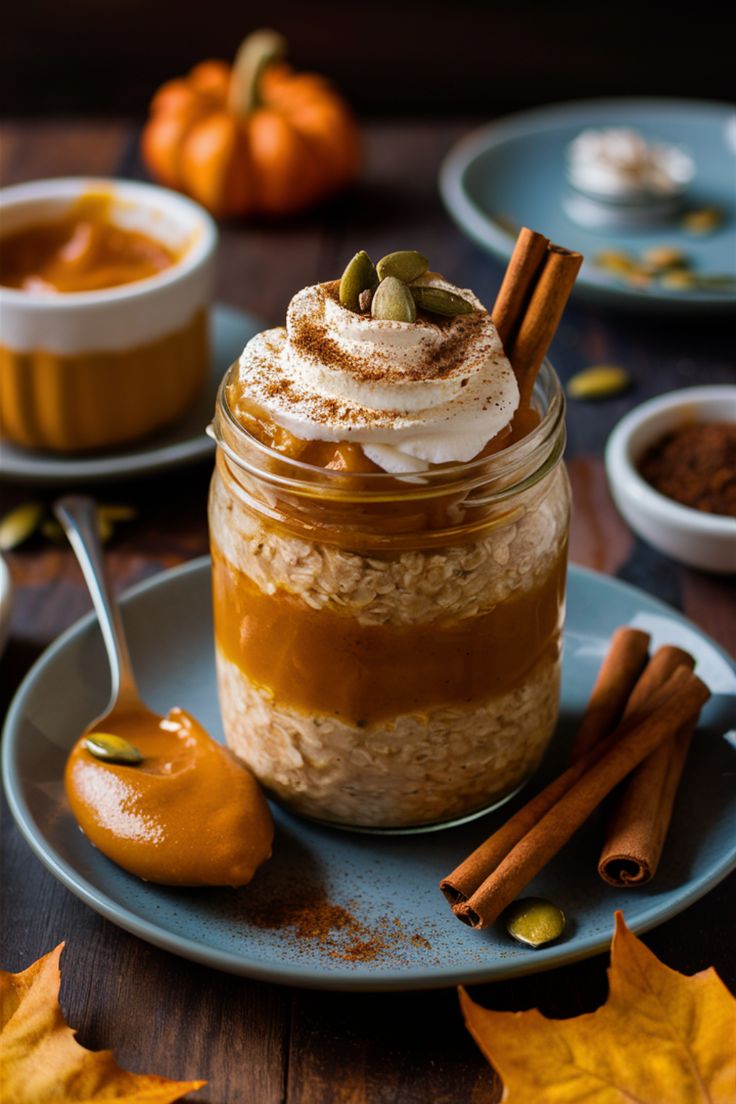 Pumpkin Spice Overnight Oats